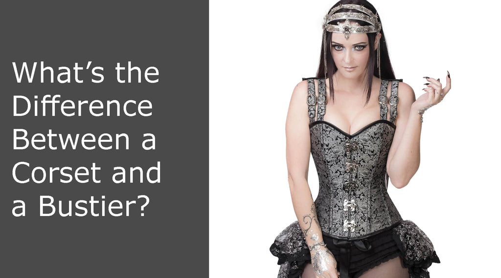 What's the Difference Between a Corset and a Bustier? – Bunny Corset