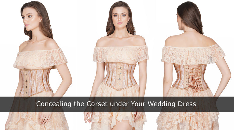 Concealing the Corset under Your Wedding Dress
