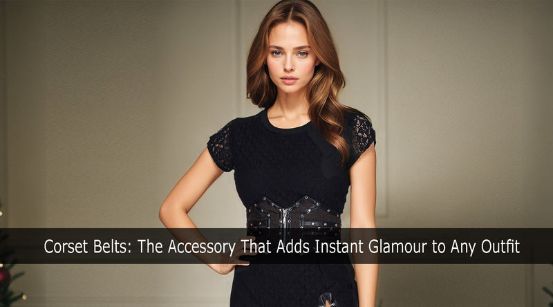 Corset Belts: The Accessory That Adds Instant Glamour to Any Outfit