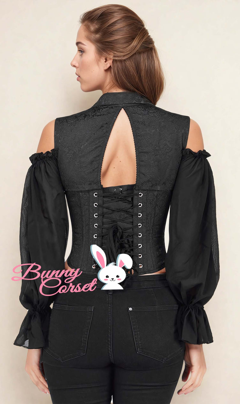 Vivian  Cold Shoulder Corset