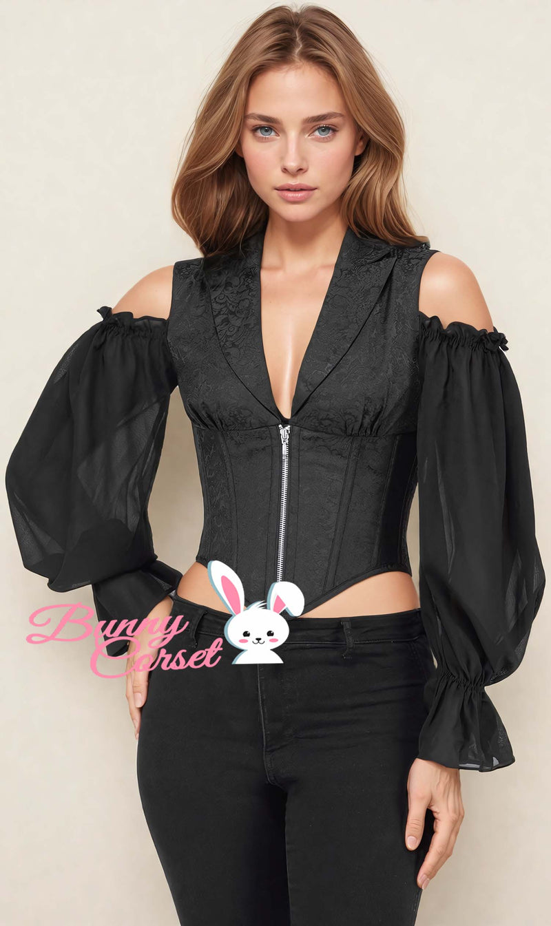 Vivian  Cold Shoulder Corset