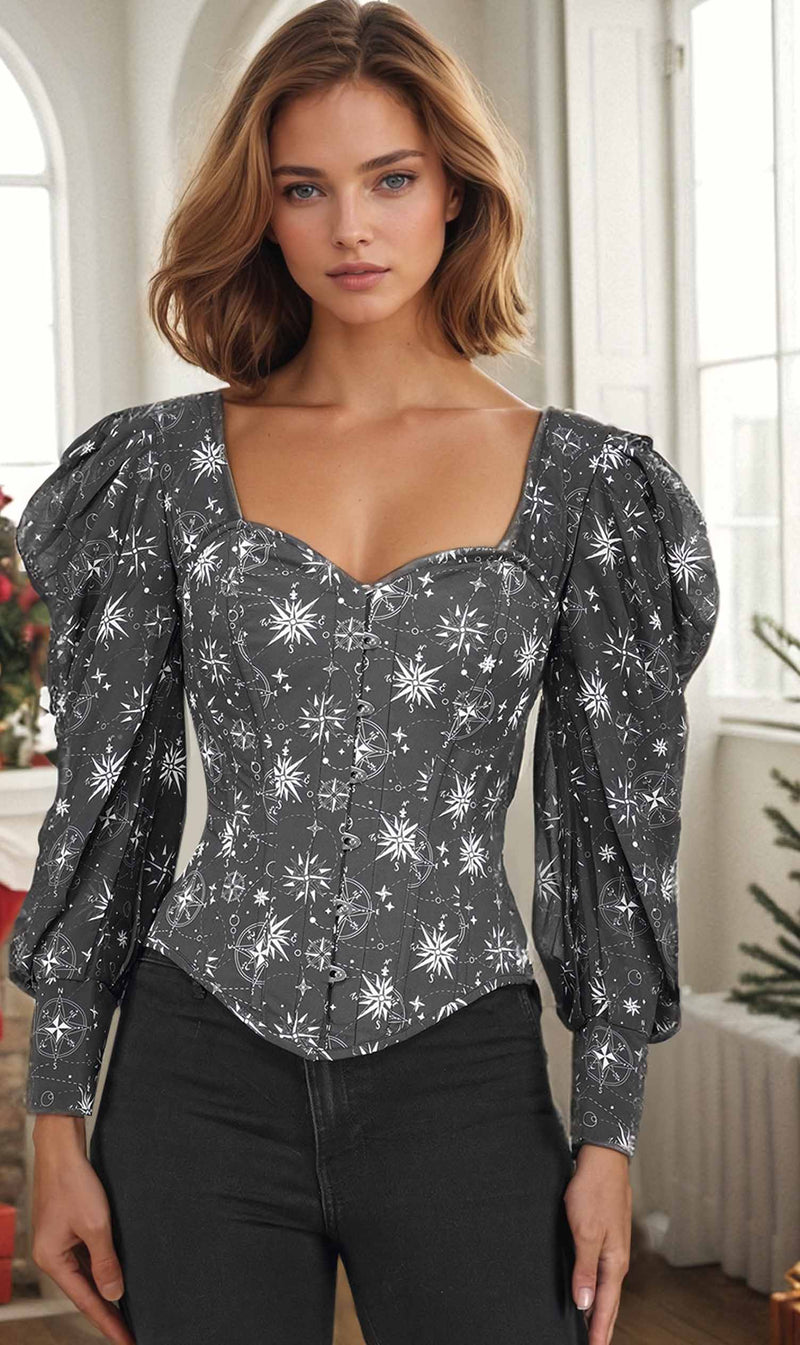 Mila Corset With Sleeves
