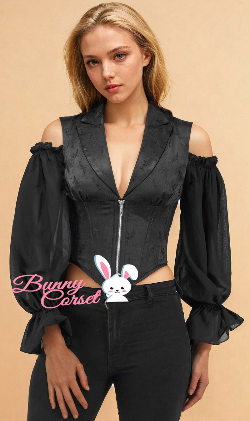 Liliana Black Underbust Corset