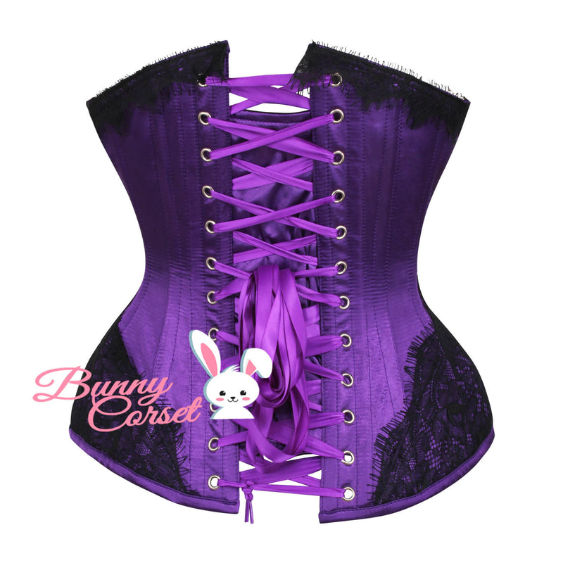 Lesha Red Satin Corset