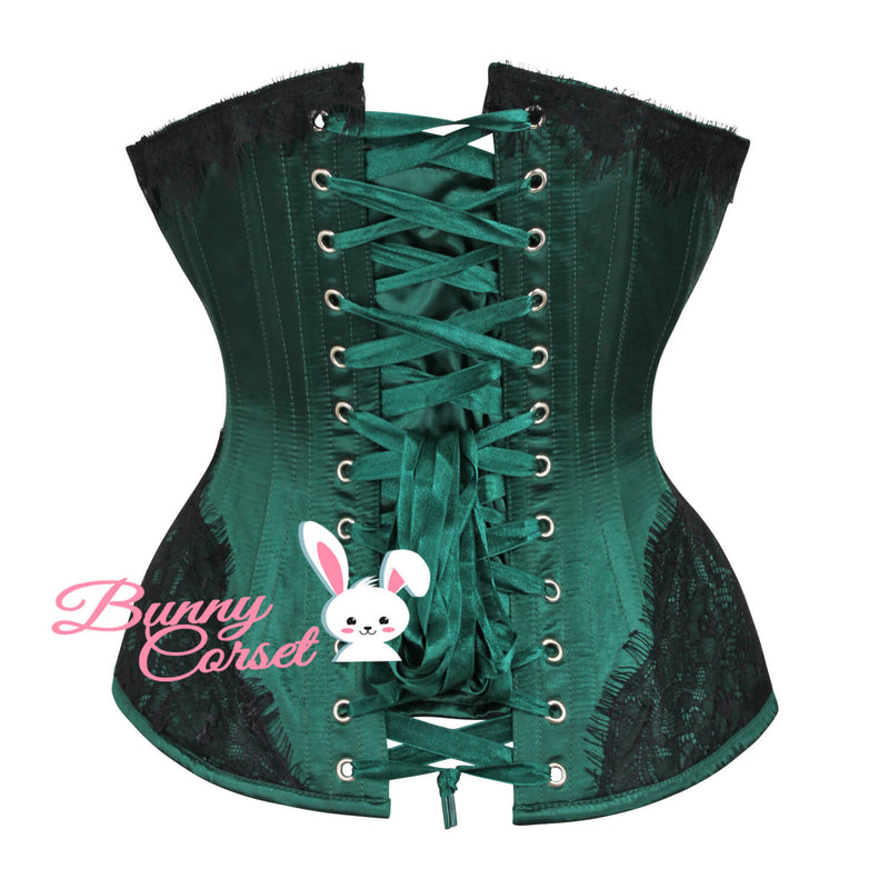 Lesha Red Satin Corset