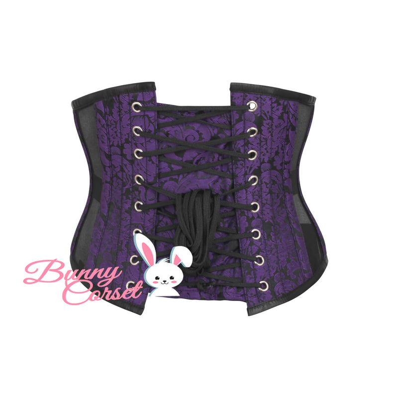 Callison Maroon Waspie Corset