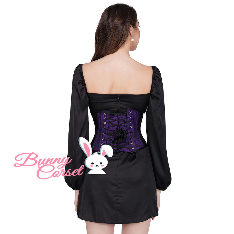 Callison Maroon Waspie Corset