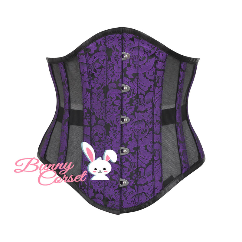 Callison Maroon Waspie Corset