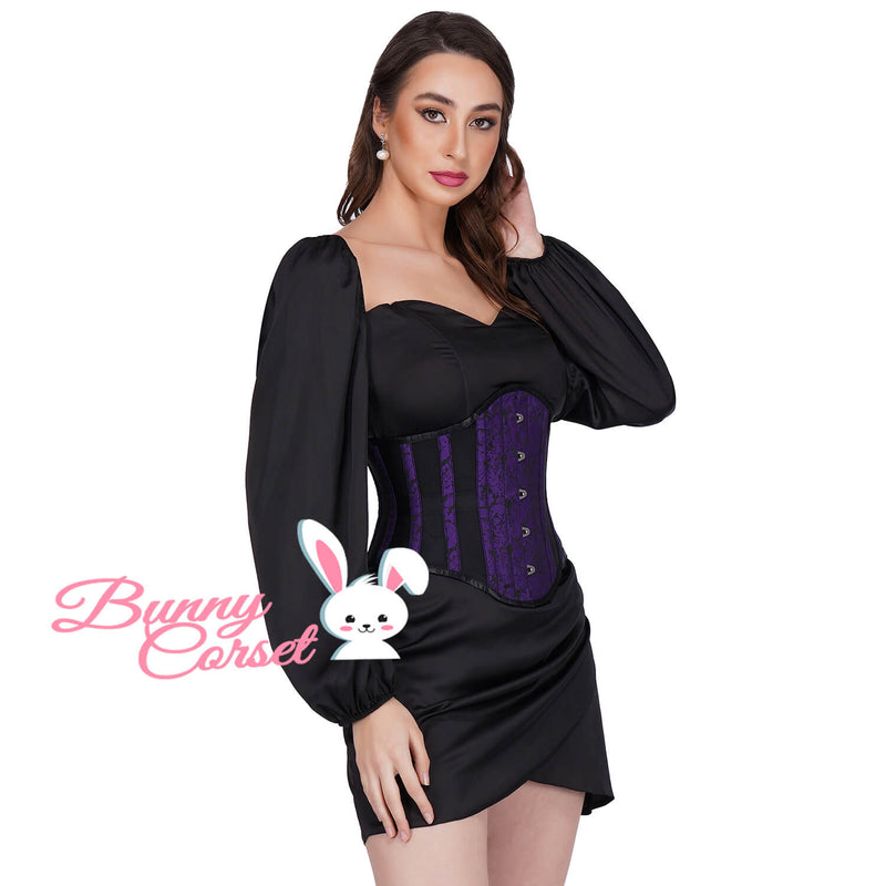 Callison Maroon Waspie Corset