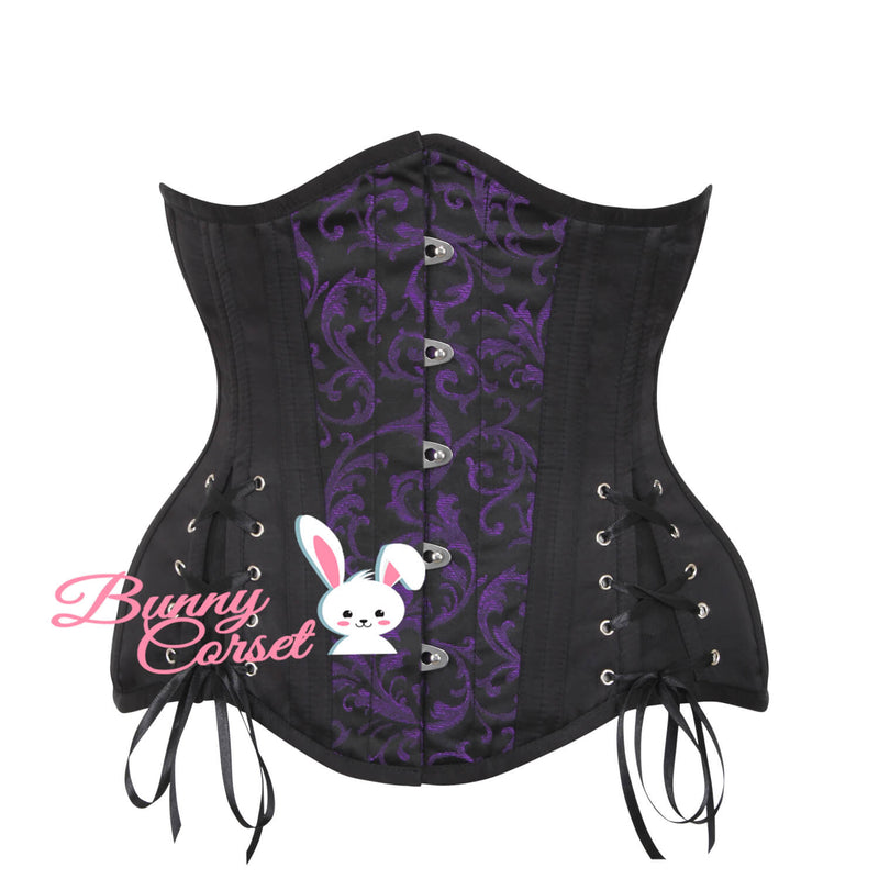 Sheloa Maroon Curvy Corset
