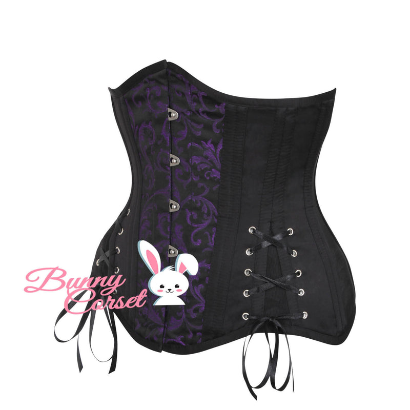 Sheloa Maroon Curvy Corset
