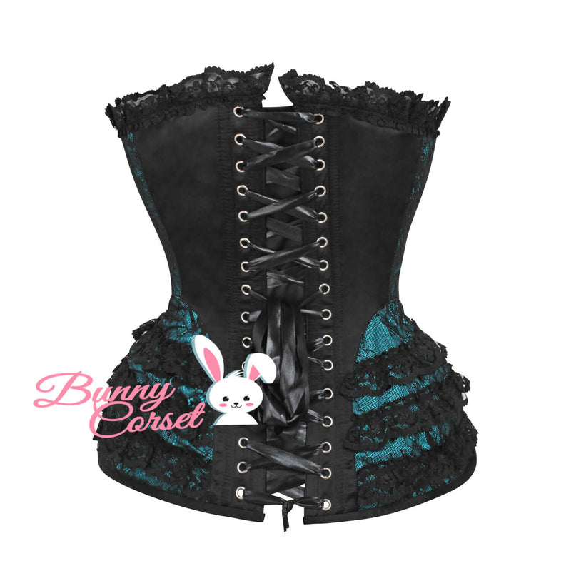 Risika Lace Overlay Corset