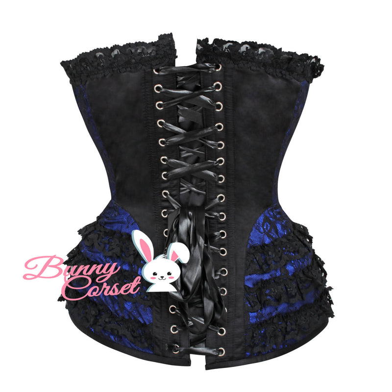 Risika Lace Overlay Corset