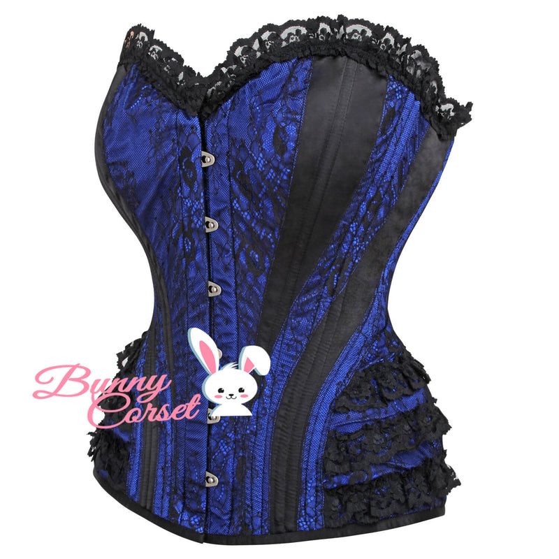 Risika Lace Overlay Corset