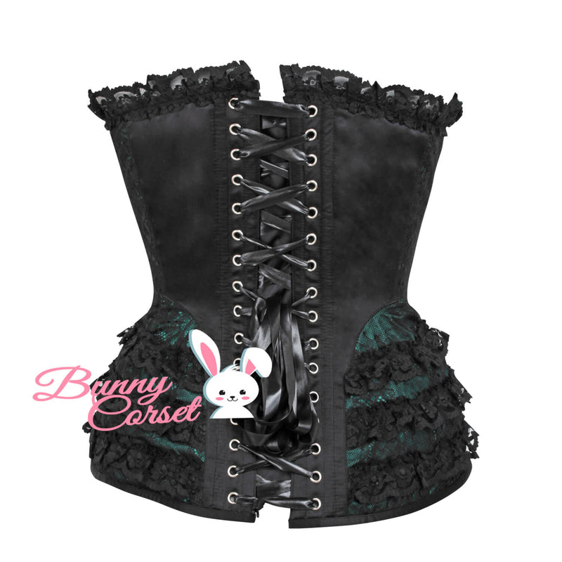 Risika Lace Overlay Corset