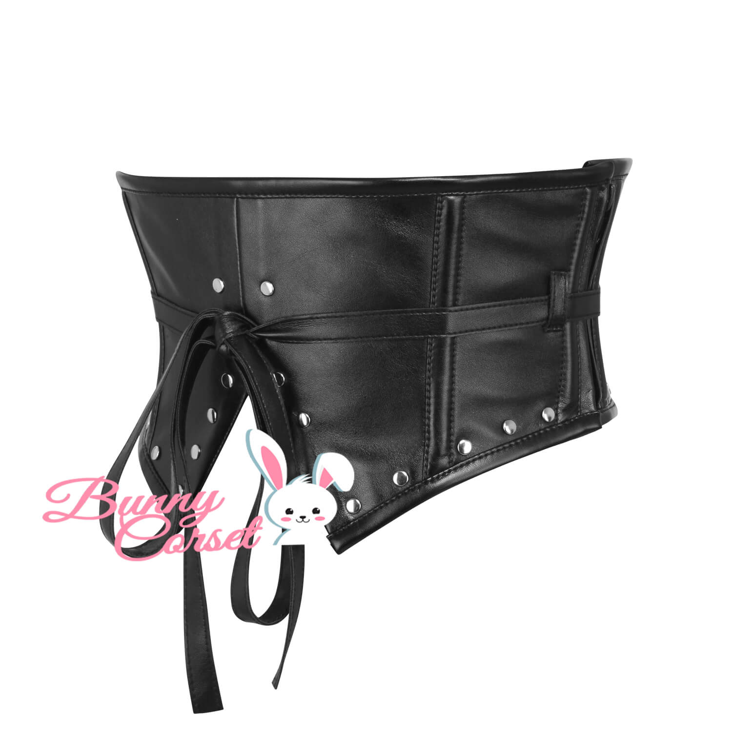 Faux Leather Corset Belt Bunny Corset