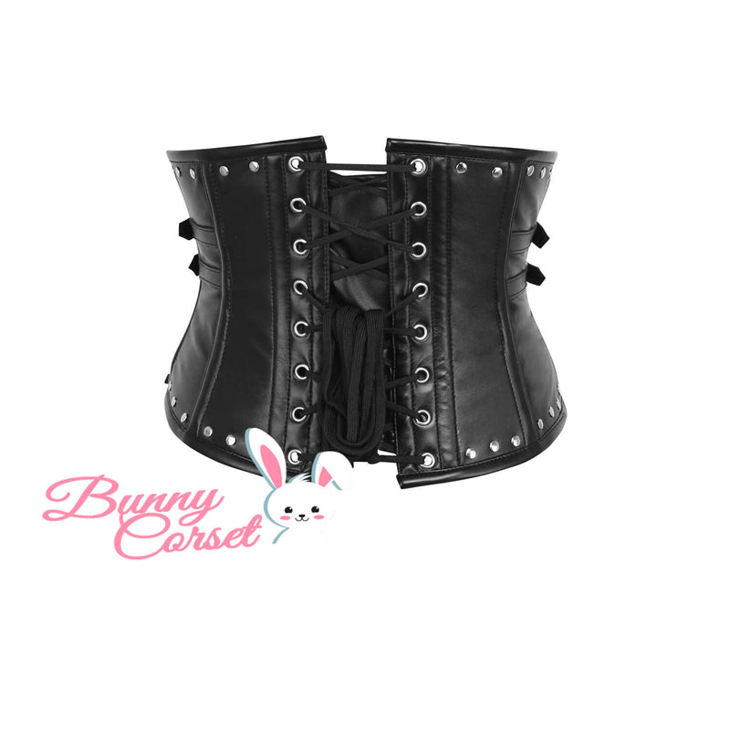 Dashawn Faux Leather Corset