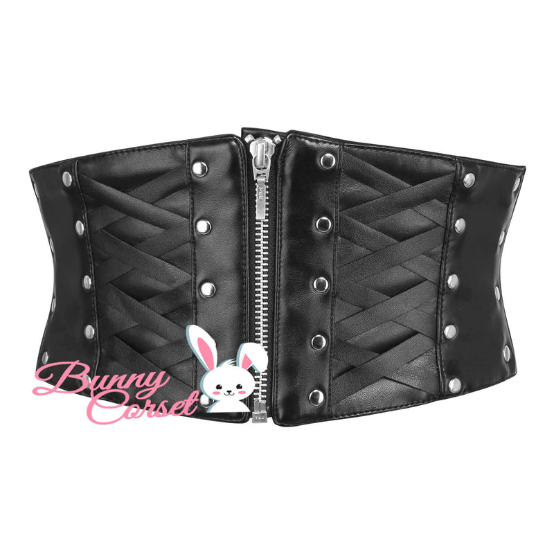 Devante Faux Leather Corset Belt