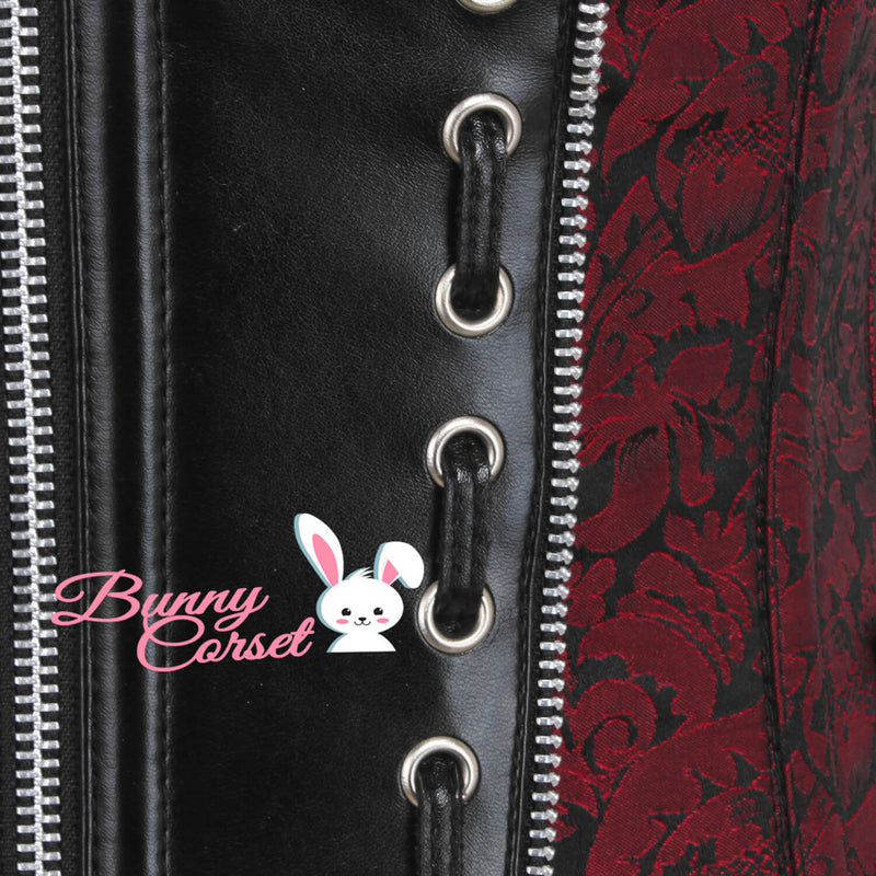 Joicy Maroon Underbust Corset