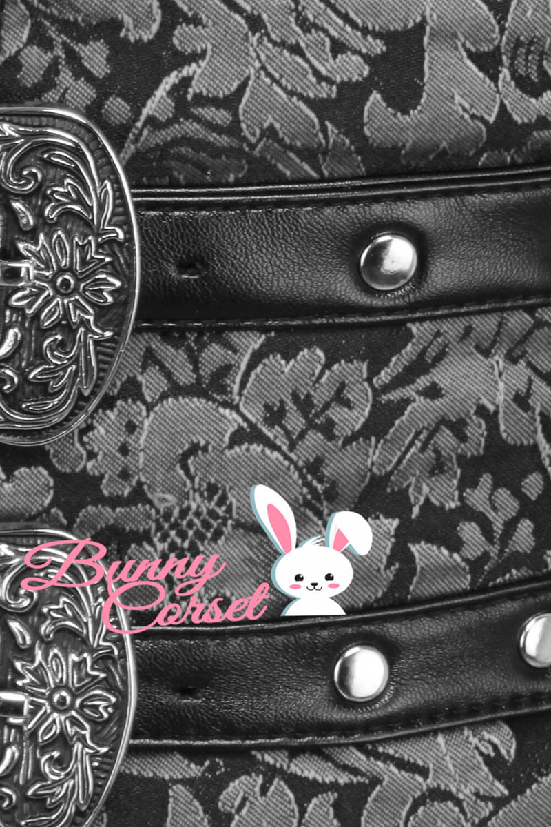 Daylan Silver Corset Belt
