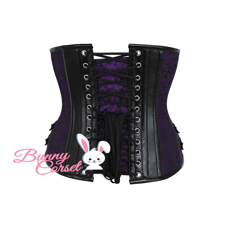 Joicy Maroon Underbust Corset