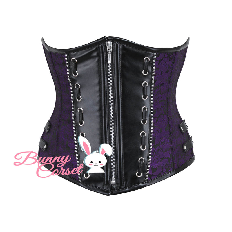 Joicy Maroon Underbust Corset