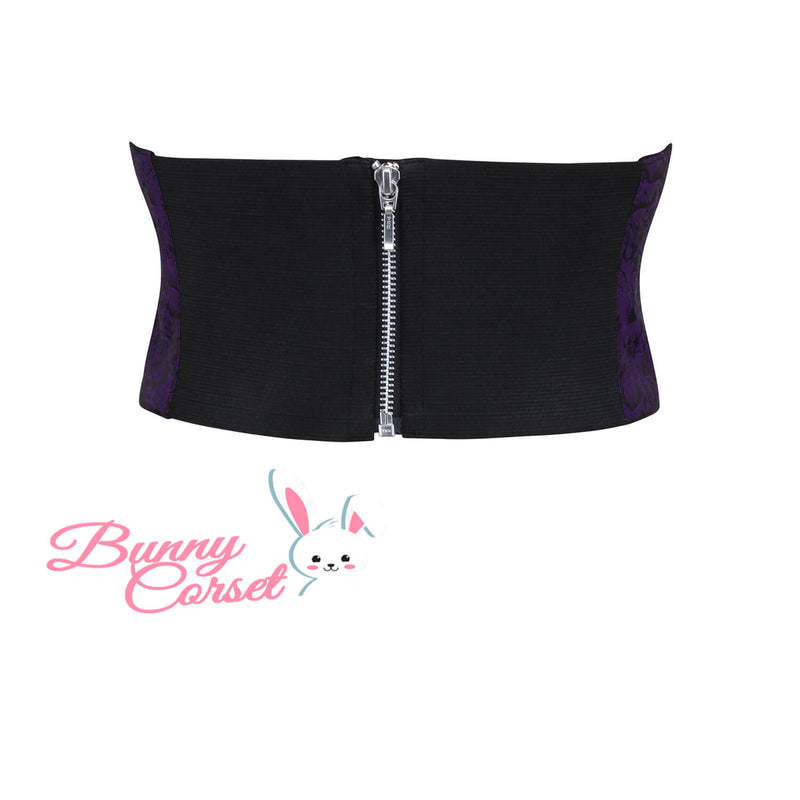 Latrell Purple Corset Belt