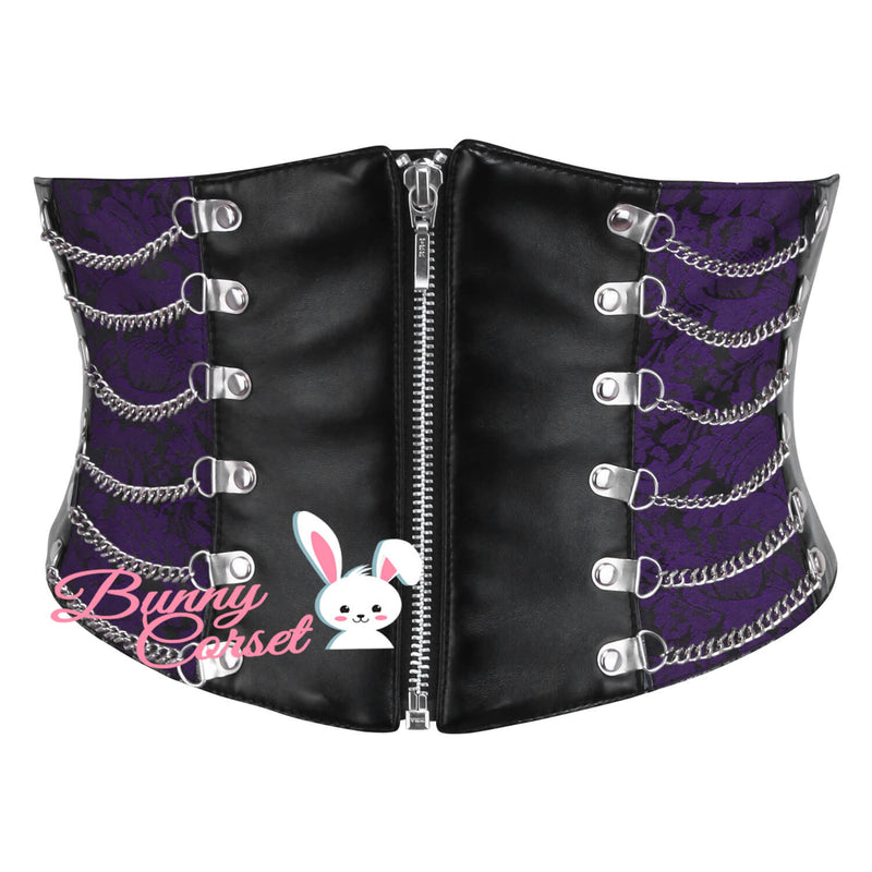 Mendy Maroon Corset Belt