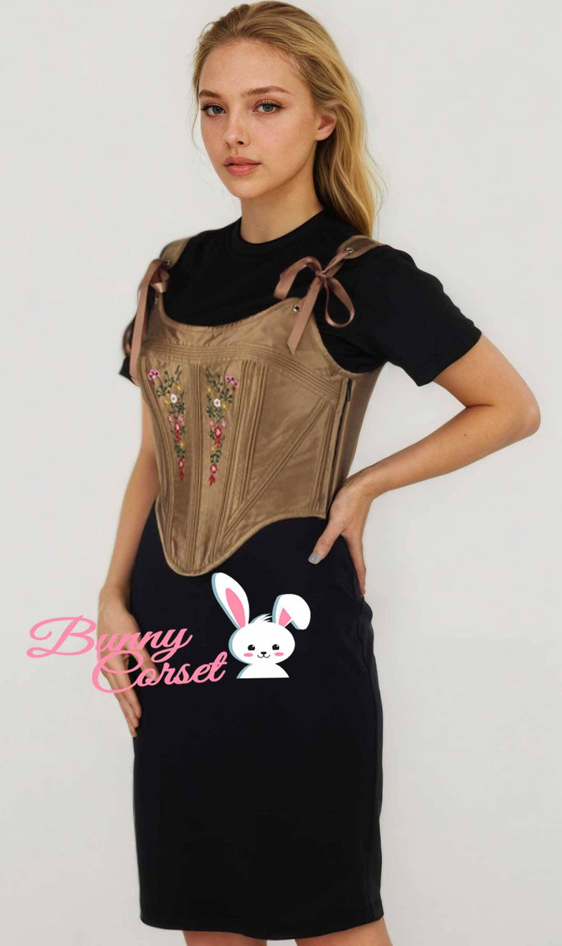 Annaya Embroidered Corset