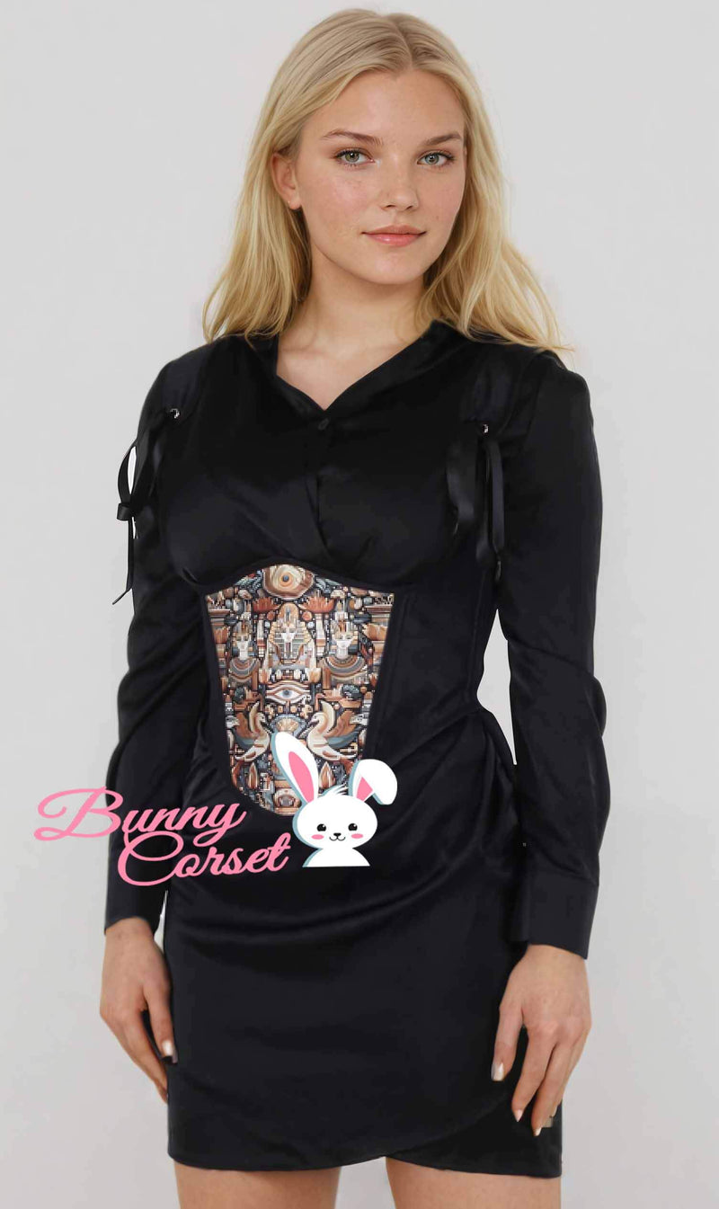 Yvette Black Underbust Corset