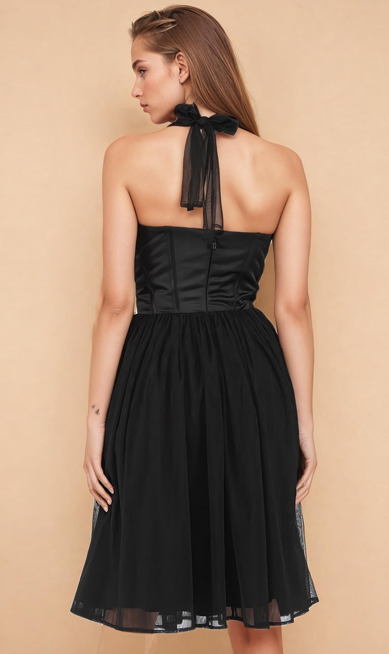 Altagracia Black Corset Dress