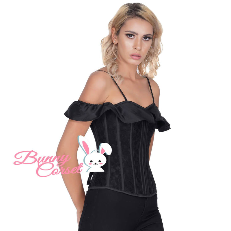 Averie Overbust Black Corset