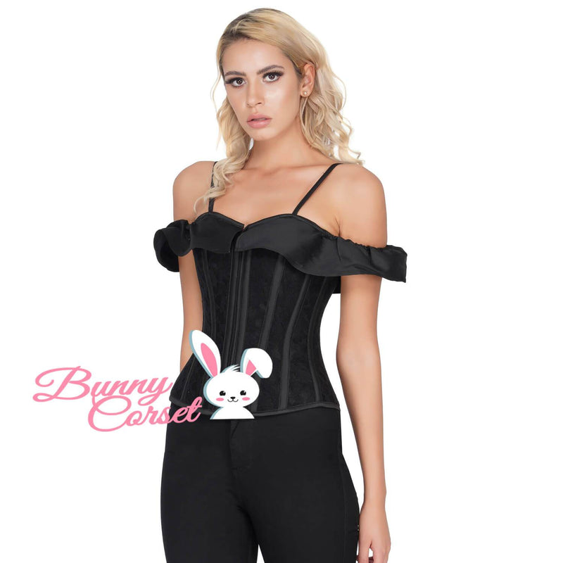 Averie Overbust Black Corset