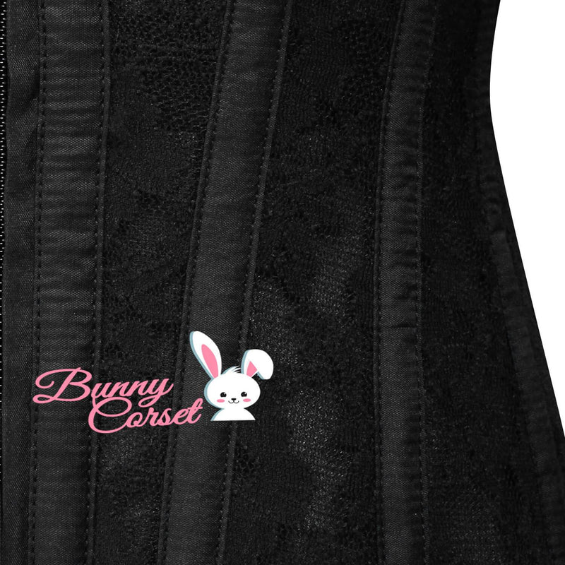 Averie Overbust Black Corset