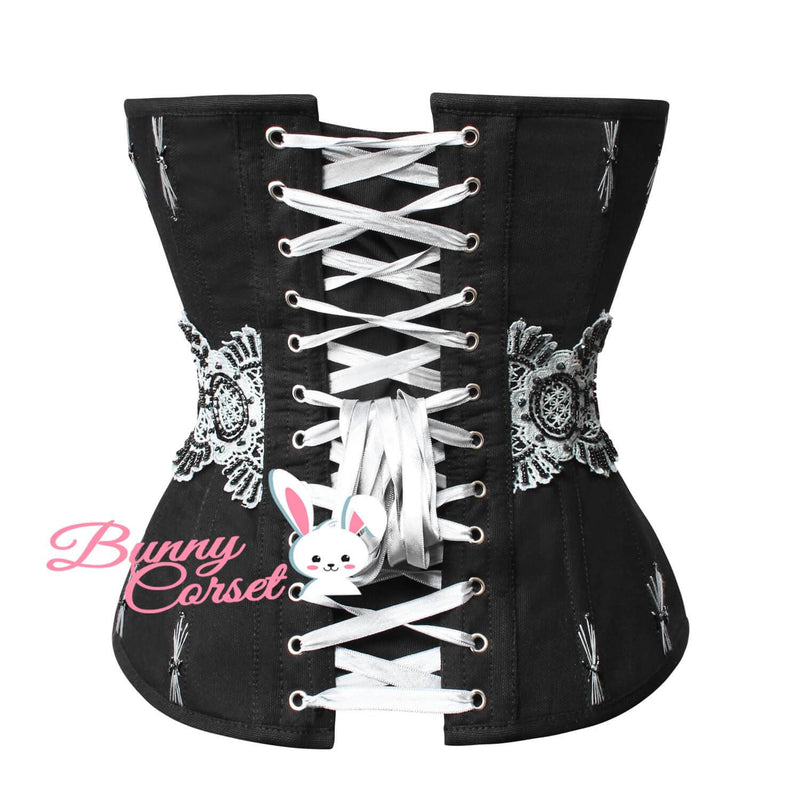 Milani Black Cotton Corset
