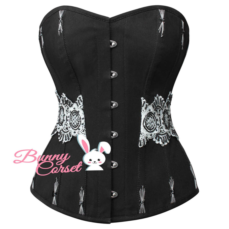 Milani Black Cotton Corset