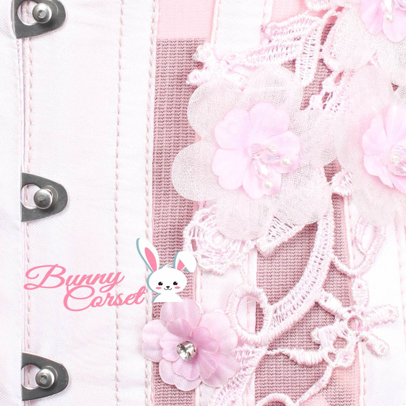 Kimaya Mesh Applique Corset