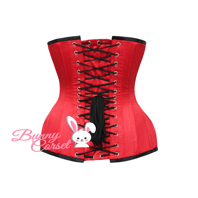 Raidne Bespoke Corset In Red