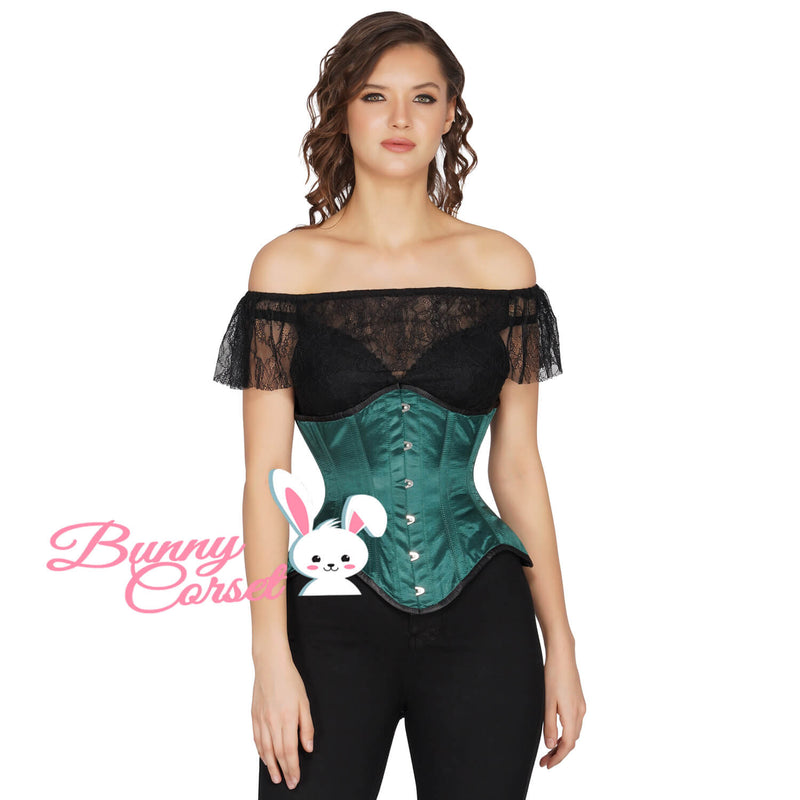 Cedrica Cuatom Made Green Corset