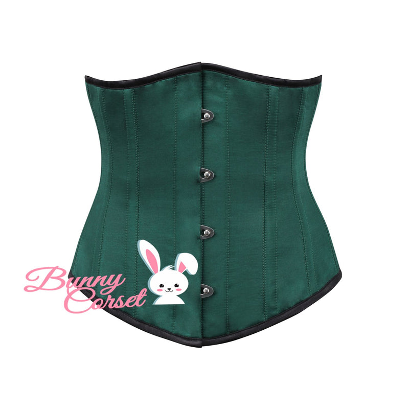 Gradana Black Satin Corset