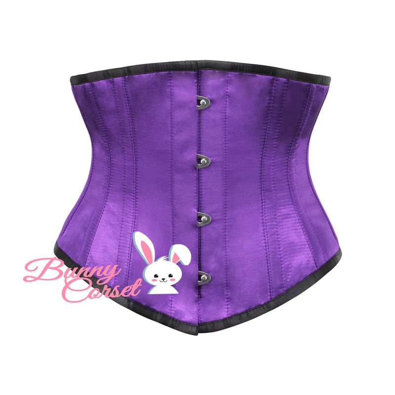 Eluned Bespoke Waspie Purple Corset