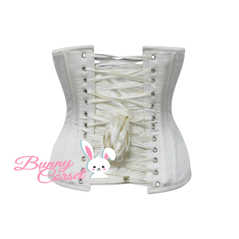 Ryleigh Bespoke Ivory Satin Corset