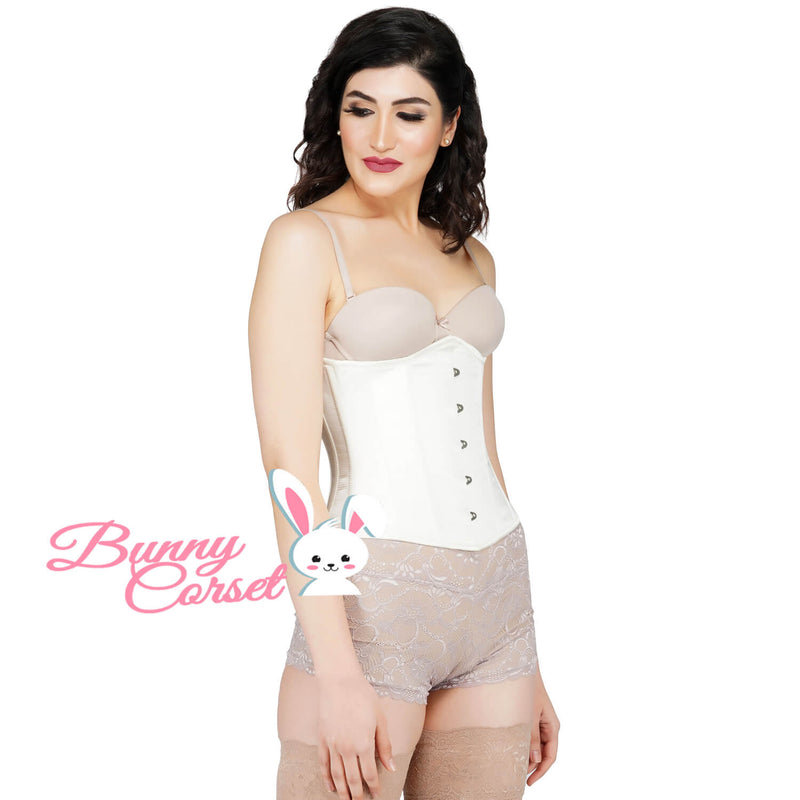 Ryleigh Bespoke Ivory Satin Corset