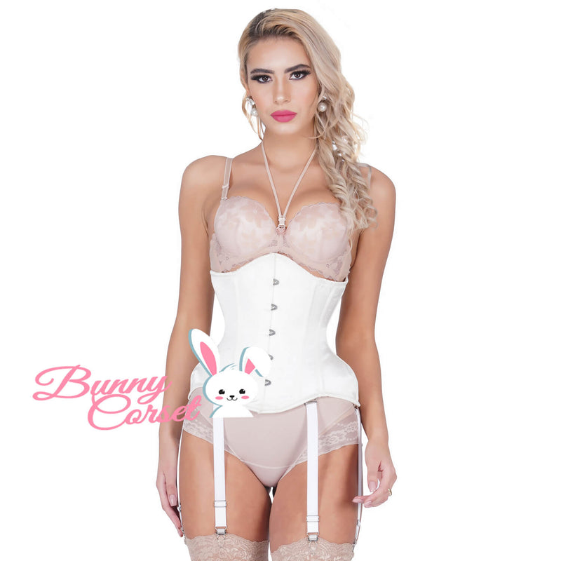 Yule Bespoke Curvy Ivory Corset