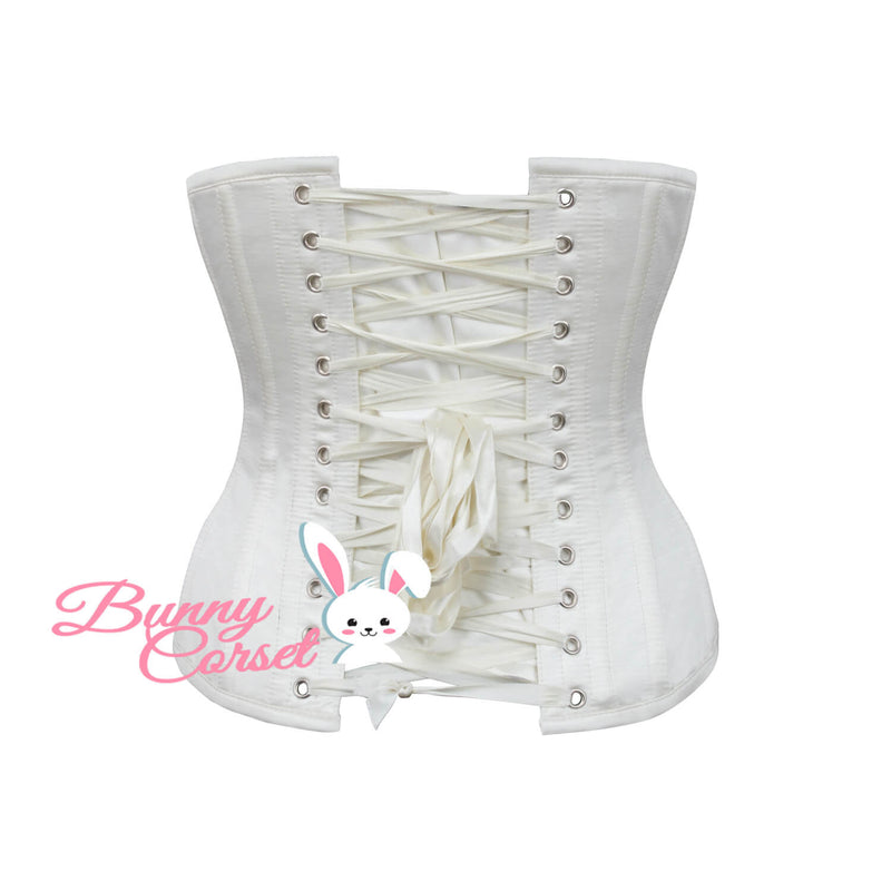 Alcina Bespoke Ivory Satin Corset