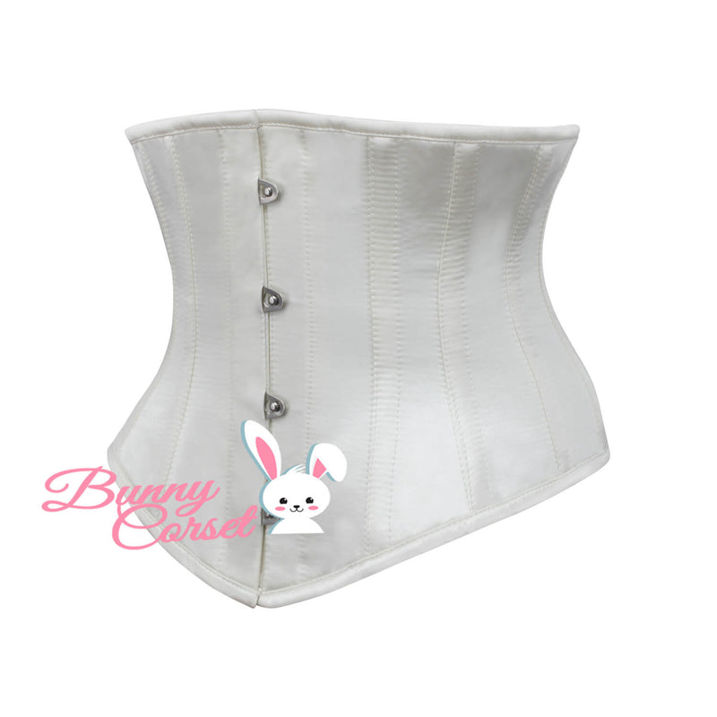 Glennis Bespoke Waspie Ivory Corset