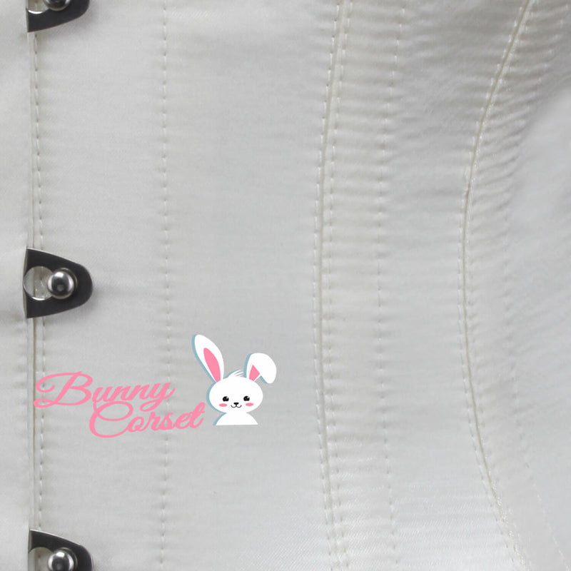 Glennis Bespoke Waspie Ivory Corset