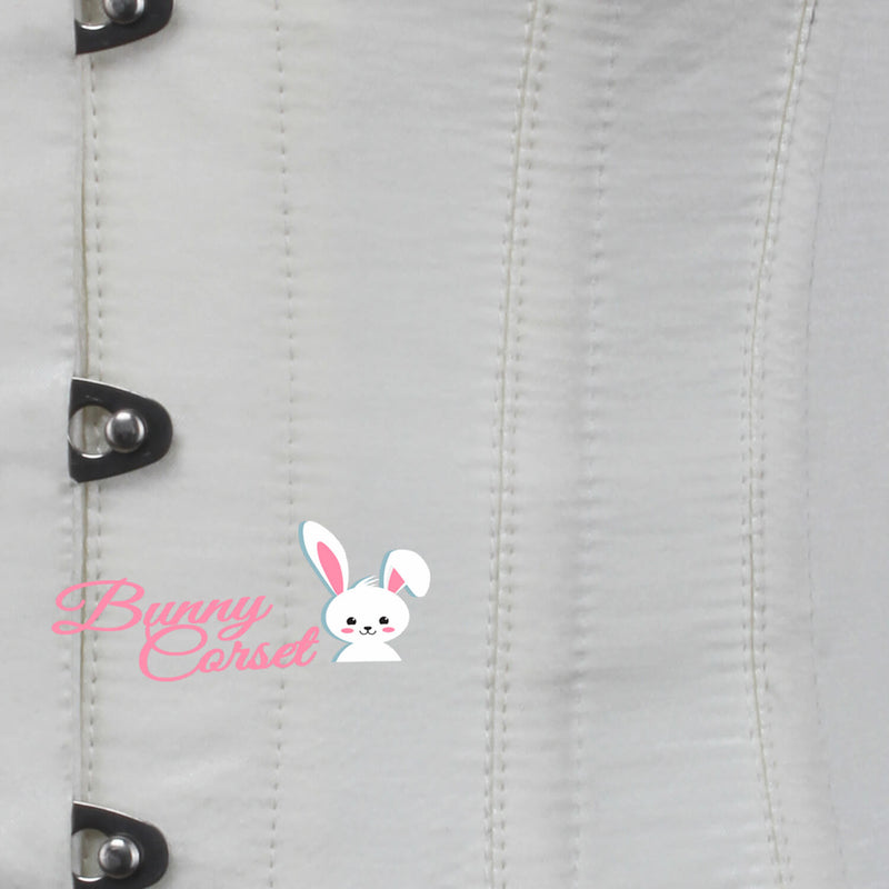 Aghna Bespoke Ivory Satin Corset