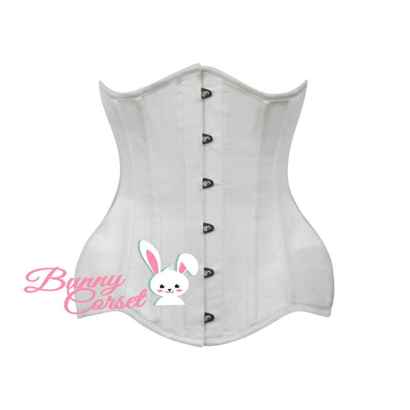 MacColl Bespoke Ivory Satin Corset