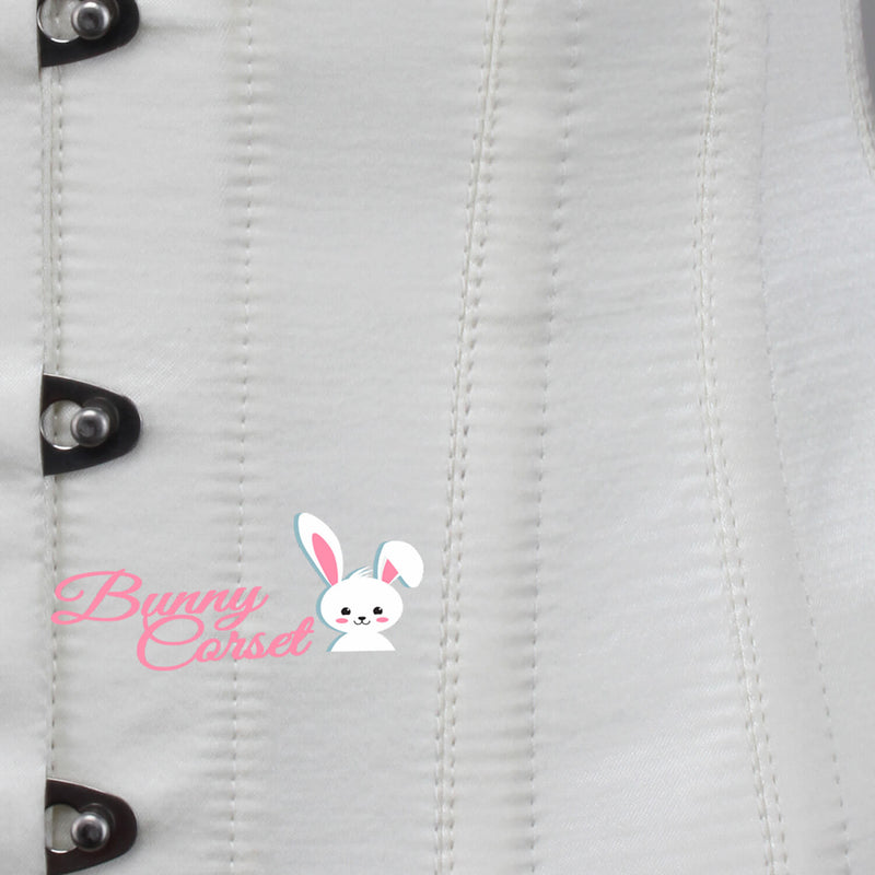 MacColl Bespoke Ivory Satin Corset